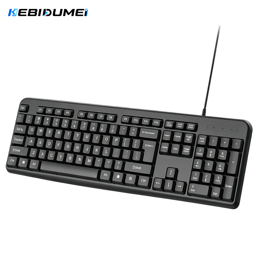 Gaming Keyboard And Mouse Set - Teclado USB com fio KEBIDUMEI, 104