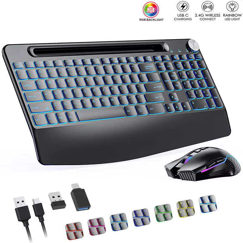 Gaming Keyboard And Mouse Set - Combinação de teclado e mouse sem