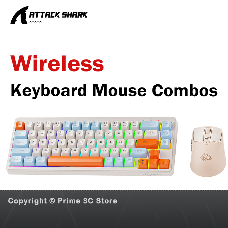 Gaming Keyboard And Mouse Combo Wireless - Combinação de teclado e mouse sem