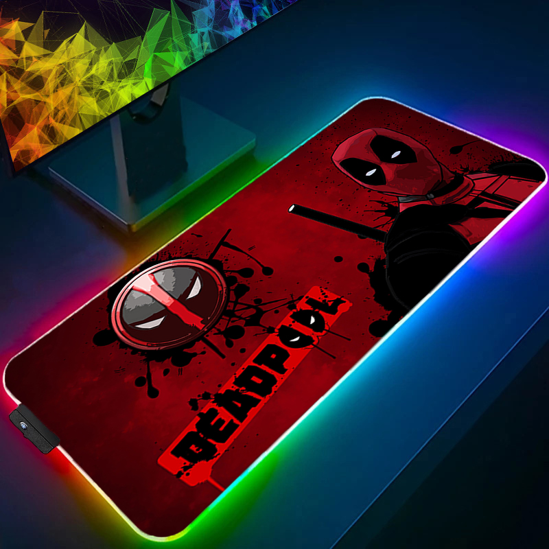 Gaming Keyboard Affordable - Led mouse pad jogos backlight lock