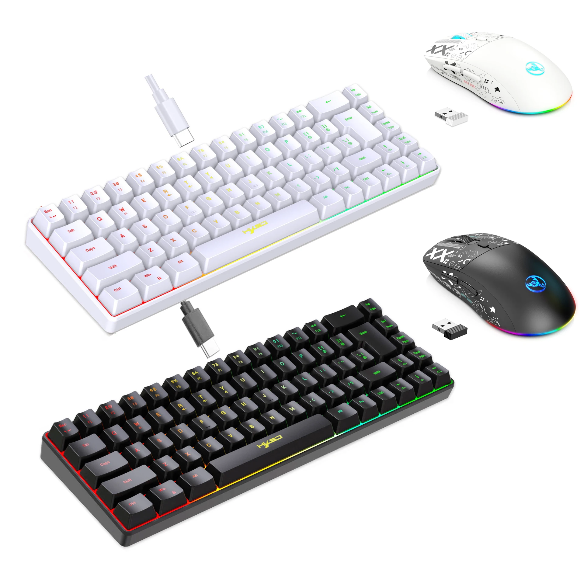 Gaming Keyboard And Mouse Set - Kit Teclado e Mouse Gamer com