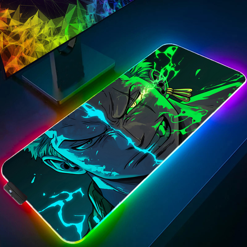Gaming Keyboard Affordable - Uma peça zoro mouse pad rgb