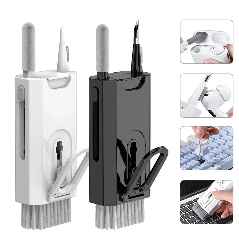 Keycap Puller Ring - Kit de Limpeza 8 em 1