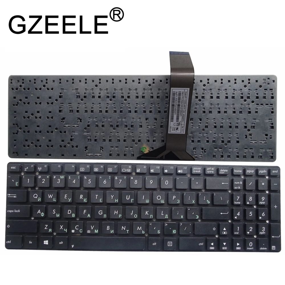 Gaming Keyboard Asus - Teclado de laptop russo para ASUS
