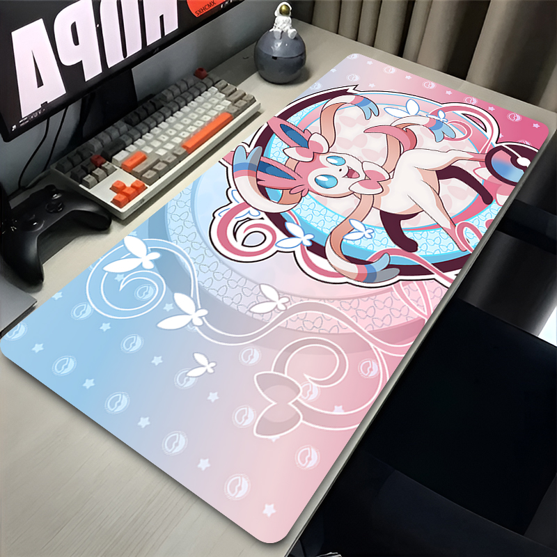 Gaming Keyboard Higround - Mousepad Grande Rosa Fofo XXL para
