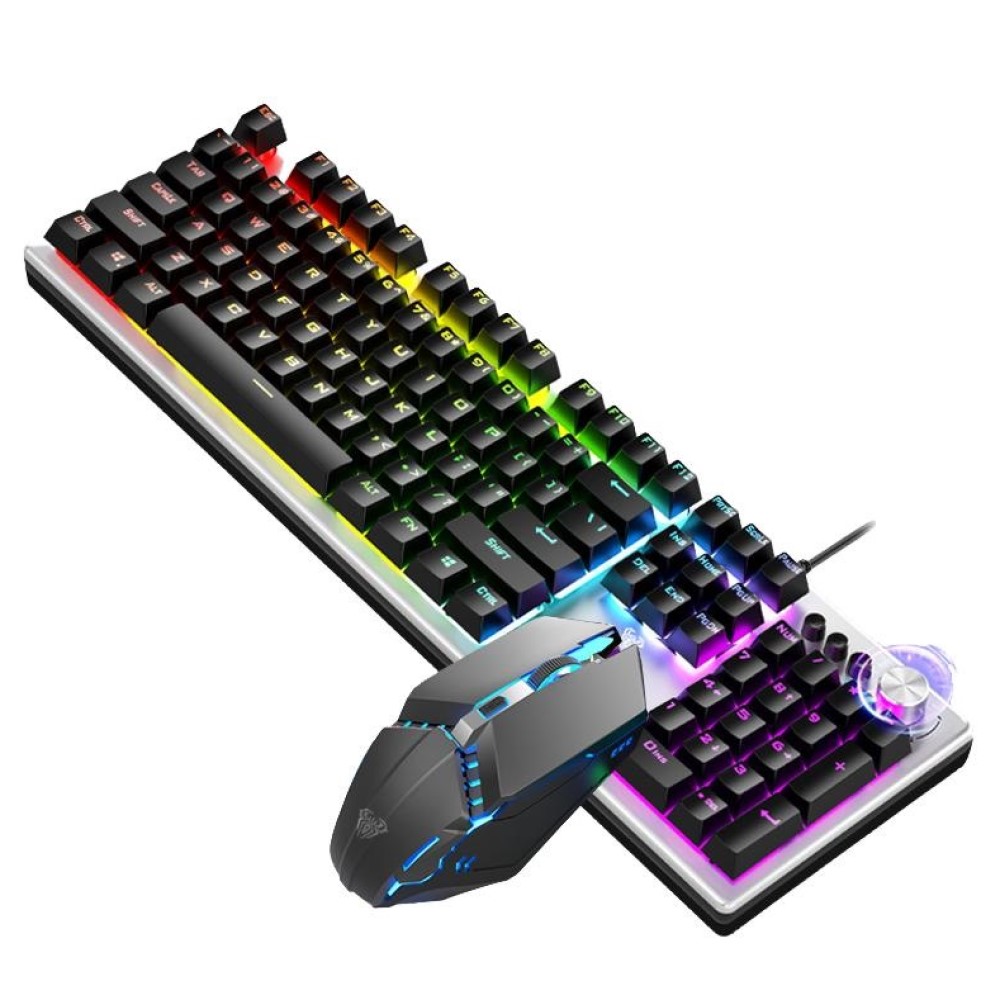 Gaming Keyboard And Mouse Set - Teclado e mouse para jogos com