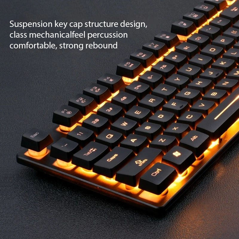 Conjunto de teclado e mouse KM - Gaming Keyboard And Mouse Set avaliação e preço