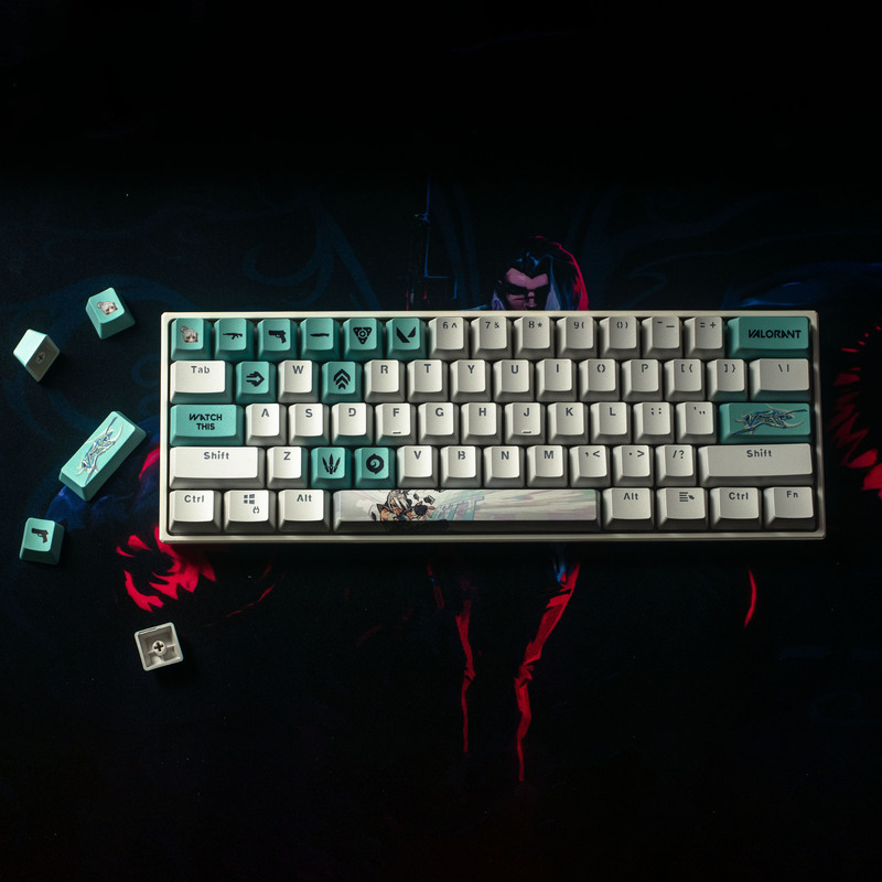Teclas Personalizadas com Tema - Gaming Keyboard Ergo avaliação e preço