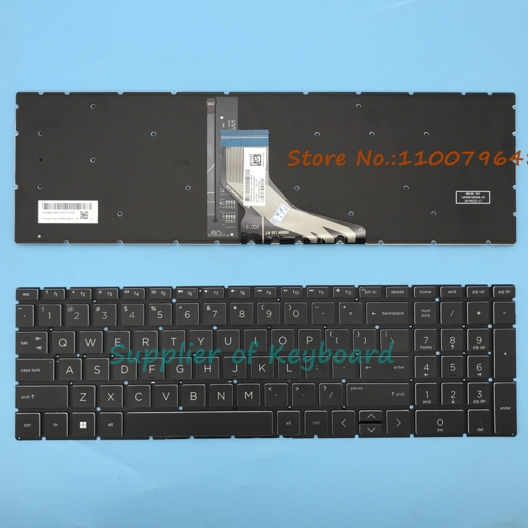 Teclado em inglês/russo/Reino  - Gaming Keyboard Hp avaliação e preço