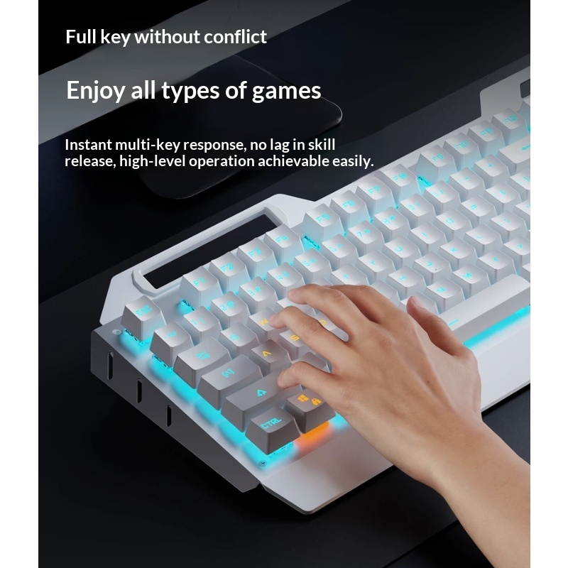 Combo de Teclado Mecânico Sem  - Gaming Keyboard Extension avaliação e preço