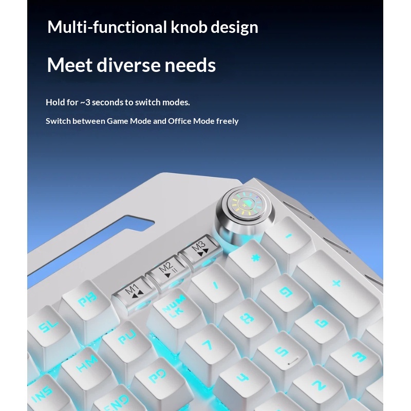 Combo de Teclado Mecânico Sem  - Gaming Keyboard Extension avaliação e preço