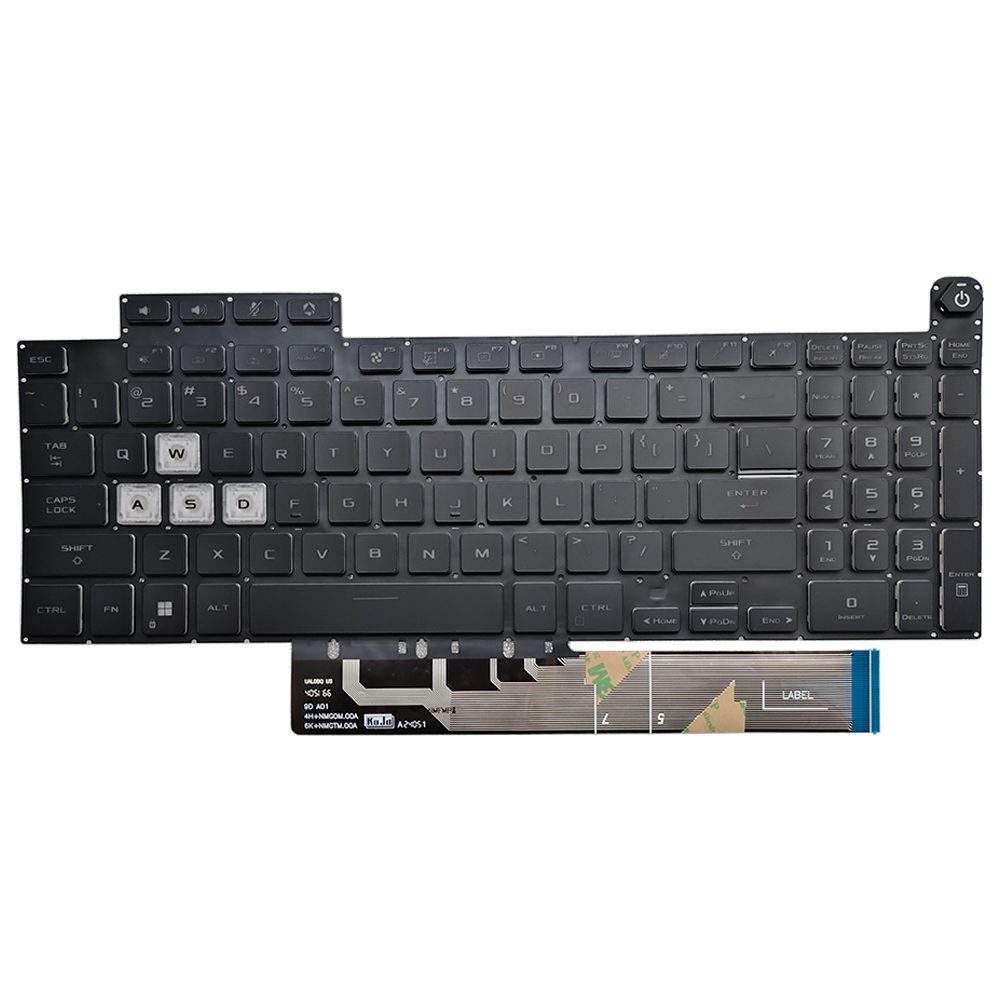 NOVO TECLADO US/Russo/Espanhol - Gaming Keyboard Asus avaliação e preço