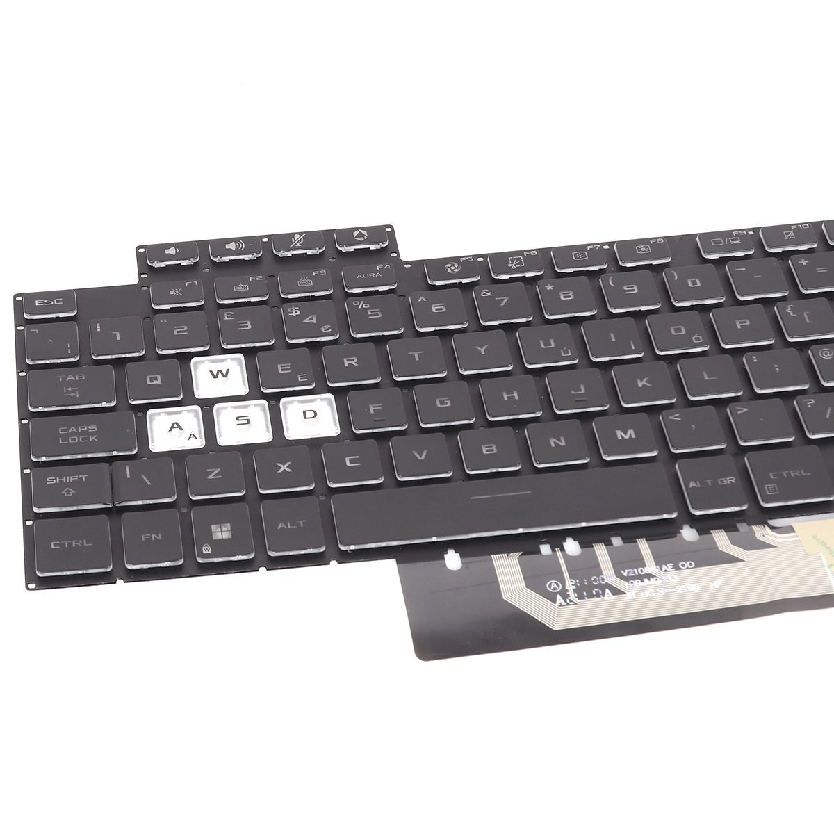 Teclado de laptop do Reino Uni - Gaming Keyboard Asus avaliação e preço