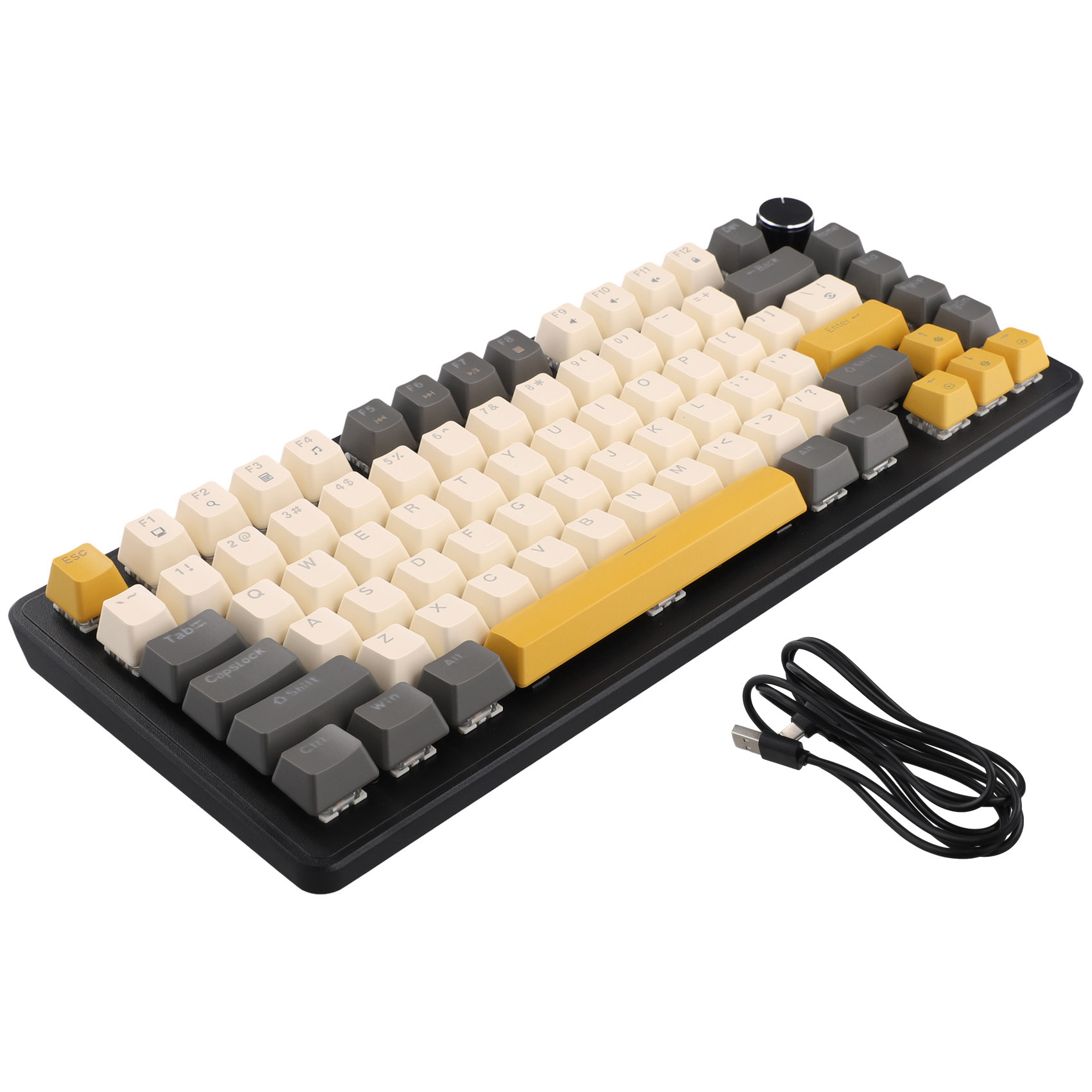 Teclado Gamer K82 com Botão de - Gaming Keyboard Blue Switches avaliação e preço