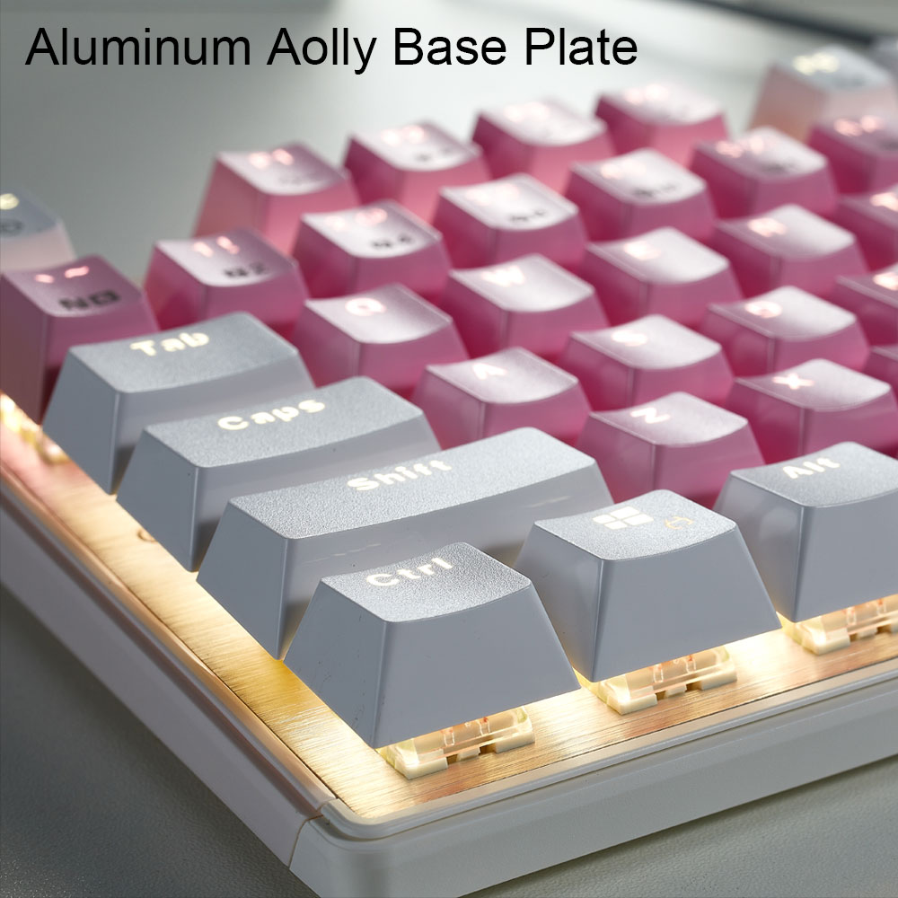 Teclado Mecânico HEXGEARS GK71 - Keyboard Gaming Transparent avaliação e preço