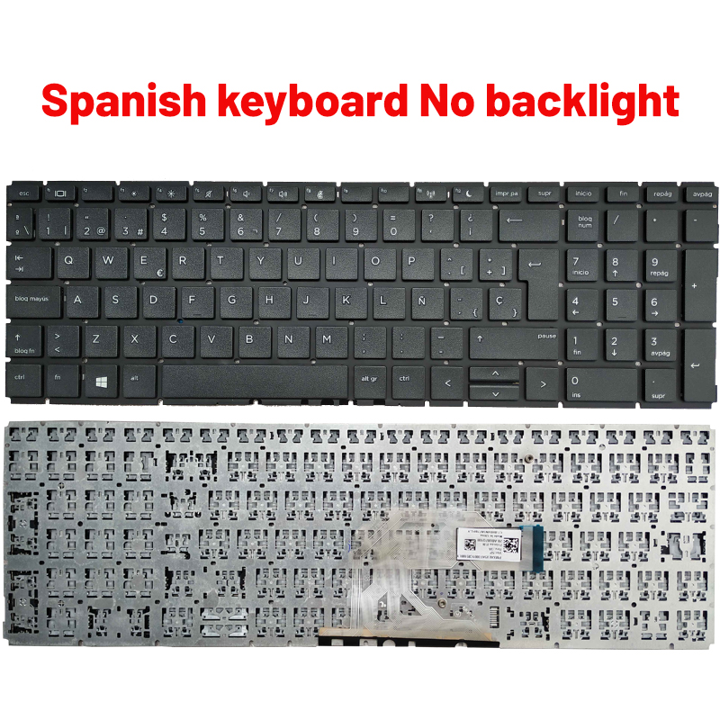 Novo teclado de laptop russo/e - Gaming Keyboard Hp avaliação e preço