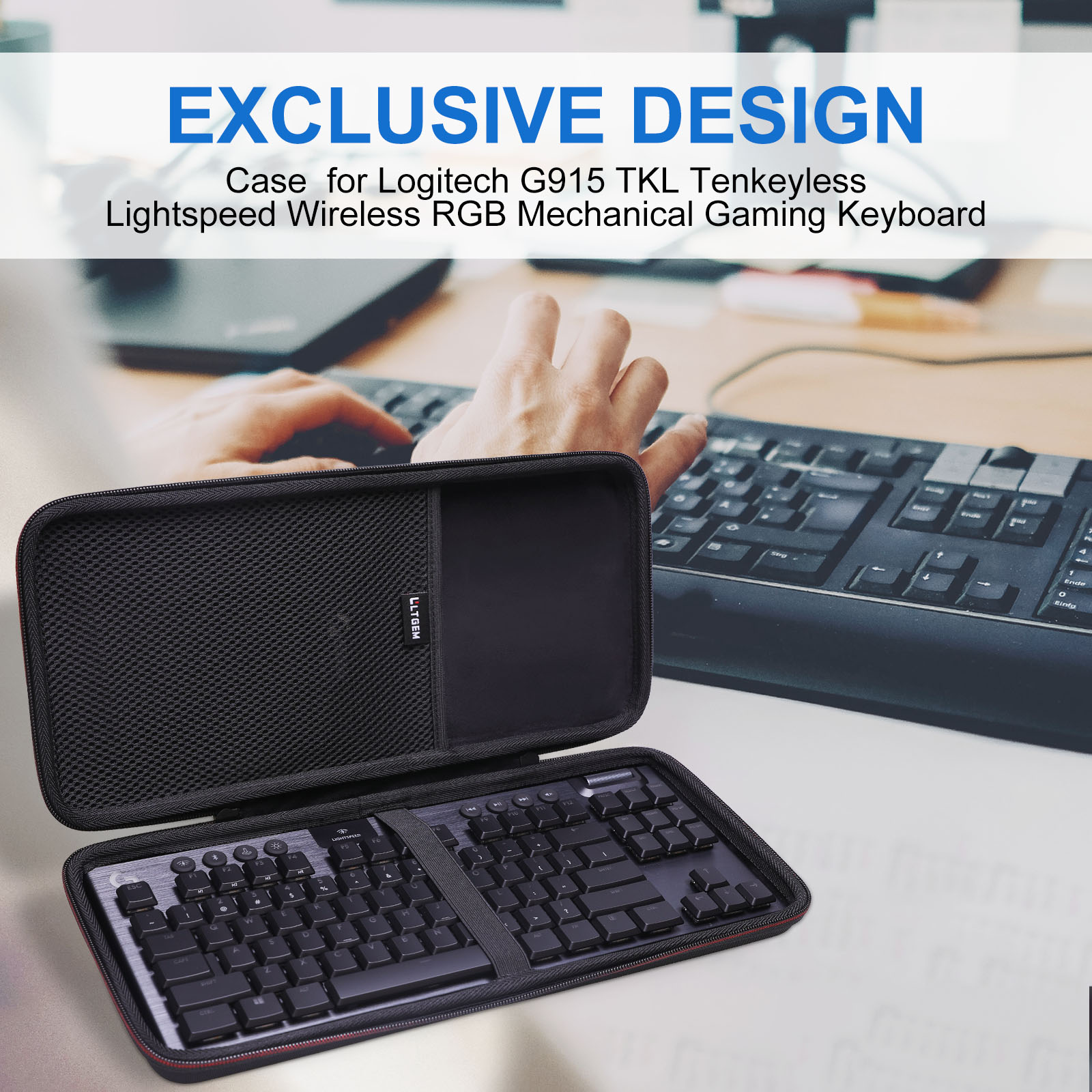 Capa para logitech g913 tkl-ca - Gaming Keyboard Ergo avaliação e preço