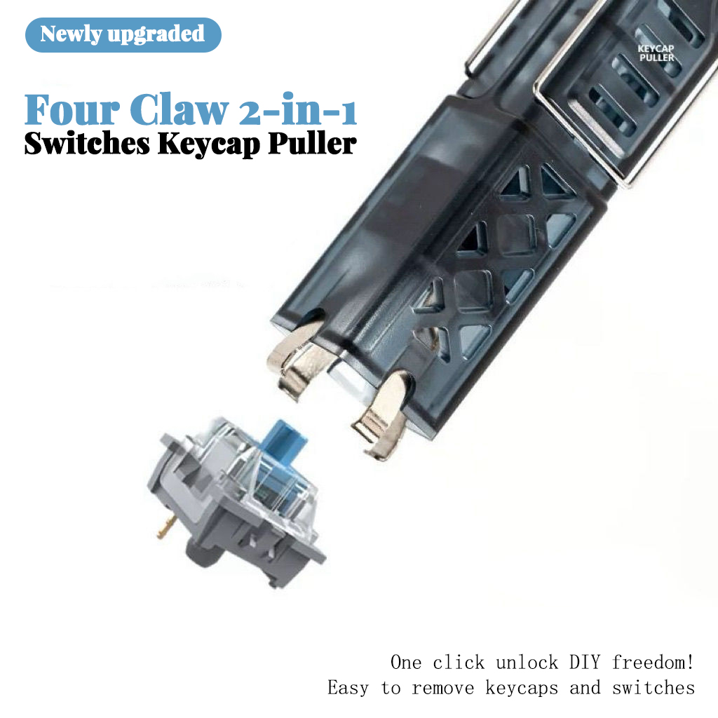 Novo 2 em 1 interruptores extr - Keycap Puller Ring avaliação e preço