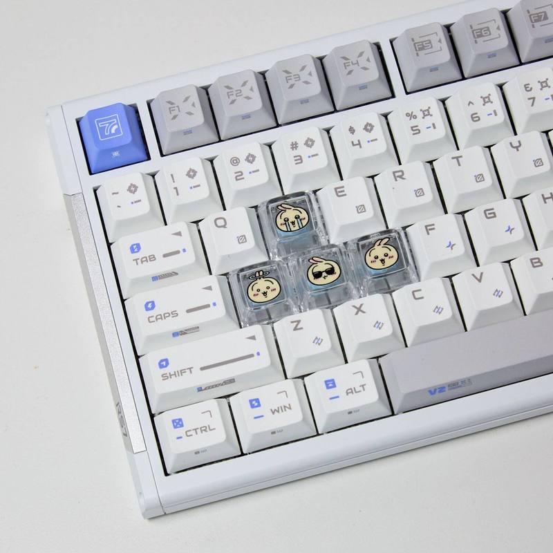 Chiikawa 4 peças de teclas per - Gaming Keyboard Affordable avaliação e preço