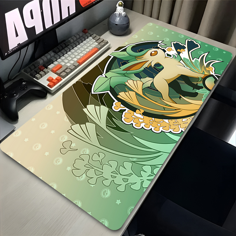 Mouse Pad Gamer P-pokemon Leaf - Gaming Keyboard Higround avaliação e preço