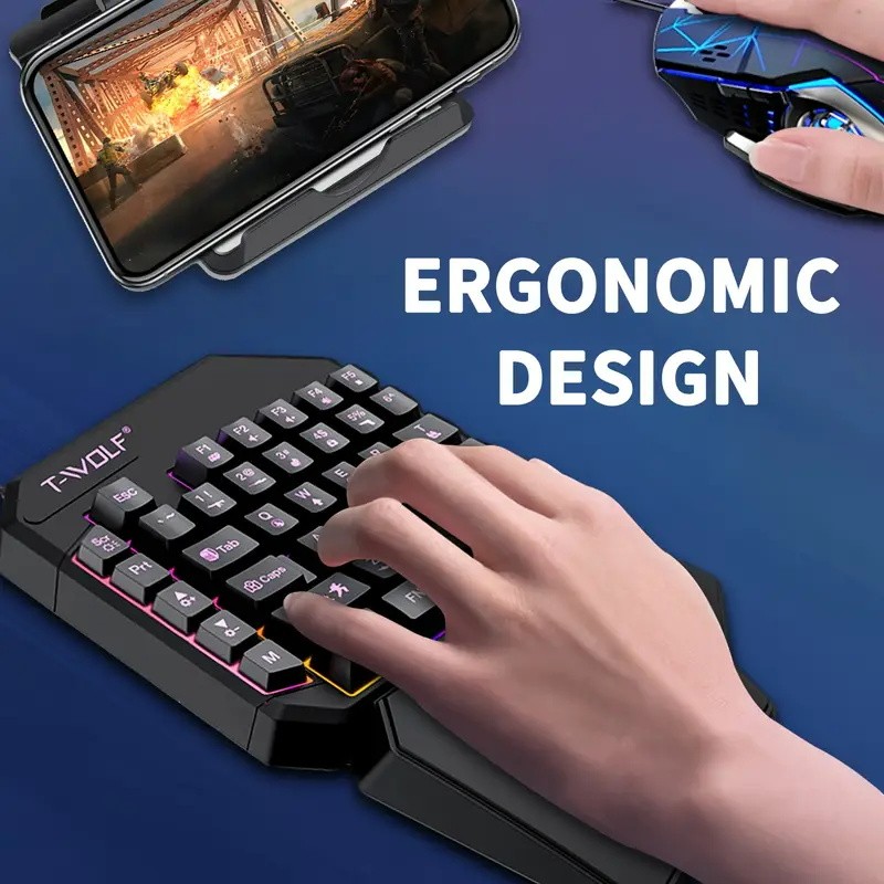 Conversor de Jogos Móveis 2-em - Gaming Keyboard Extension avaliação e preço