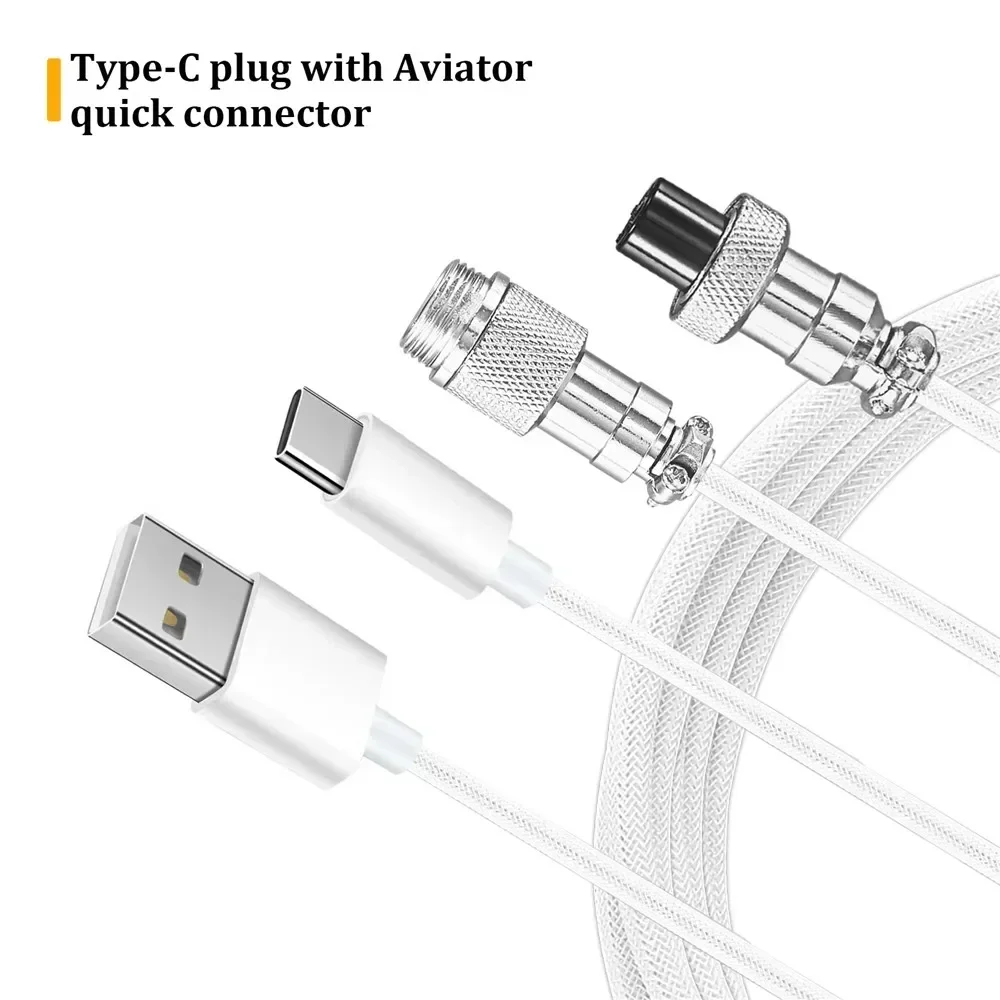 Cabo USB Tipo-C, Cabo Espiral  - Gaming Keyboard Extension avaliação e preço