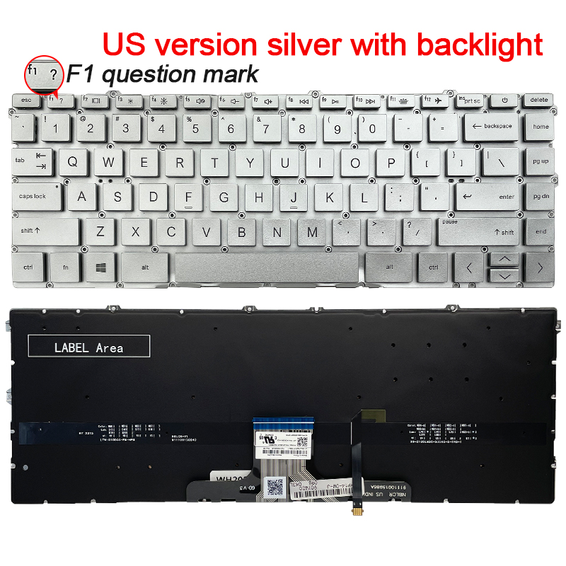 Teclado de laptop US/SP para H - Gaming Keyboard Hp avaliação e preço