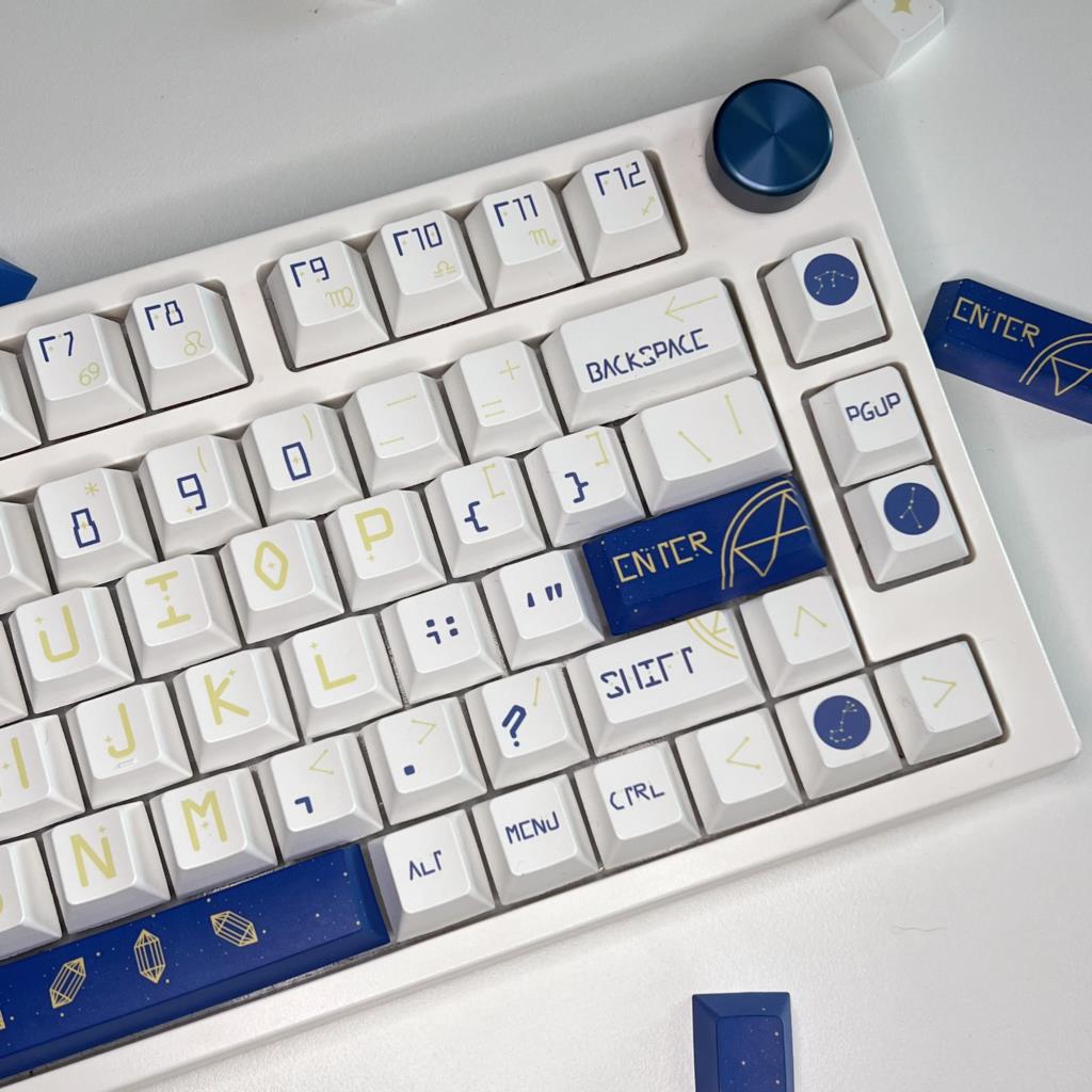132 teclas constelação cereja  - Gaming Keyboard Blue Switches avaliação e preço