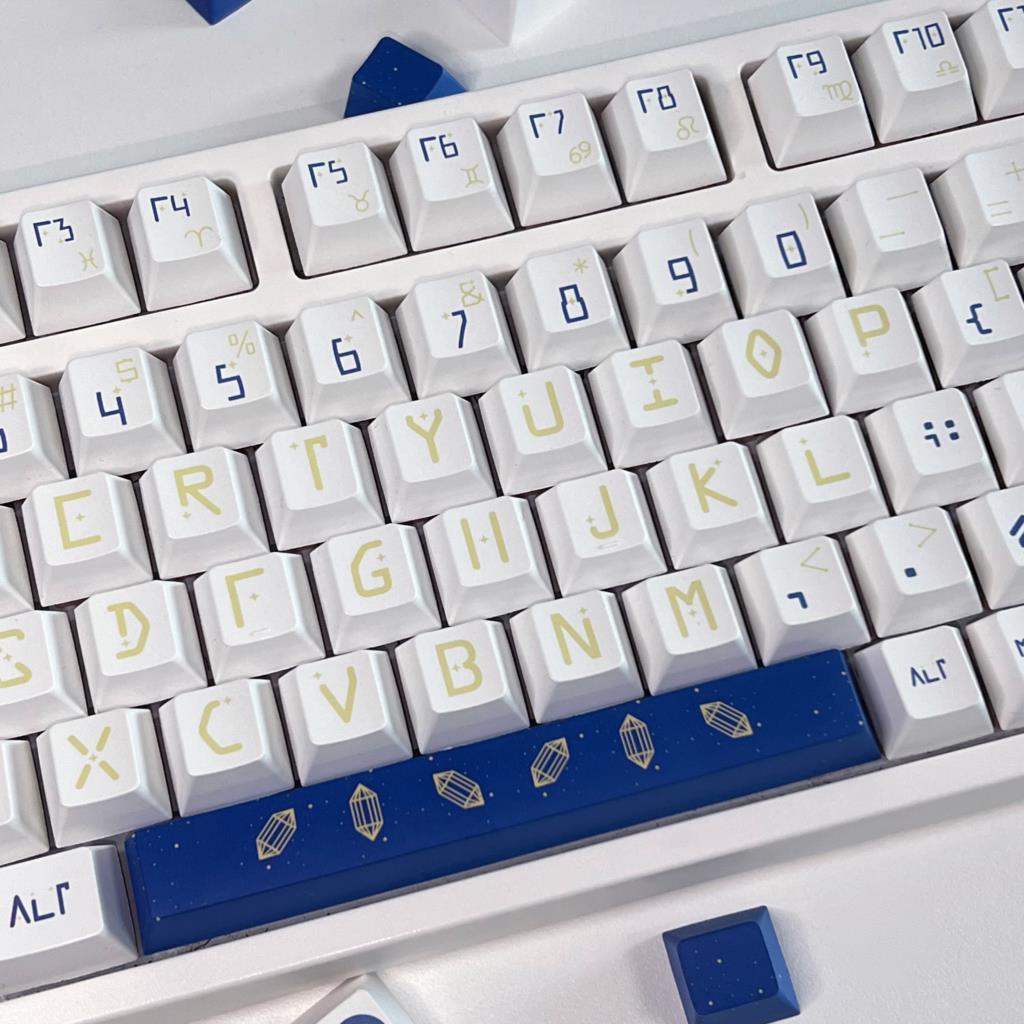 132 teclas constelação cereja  - Gaming Keyboard Blue Switches avaliação e preço