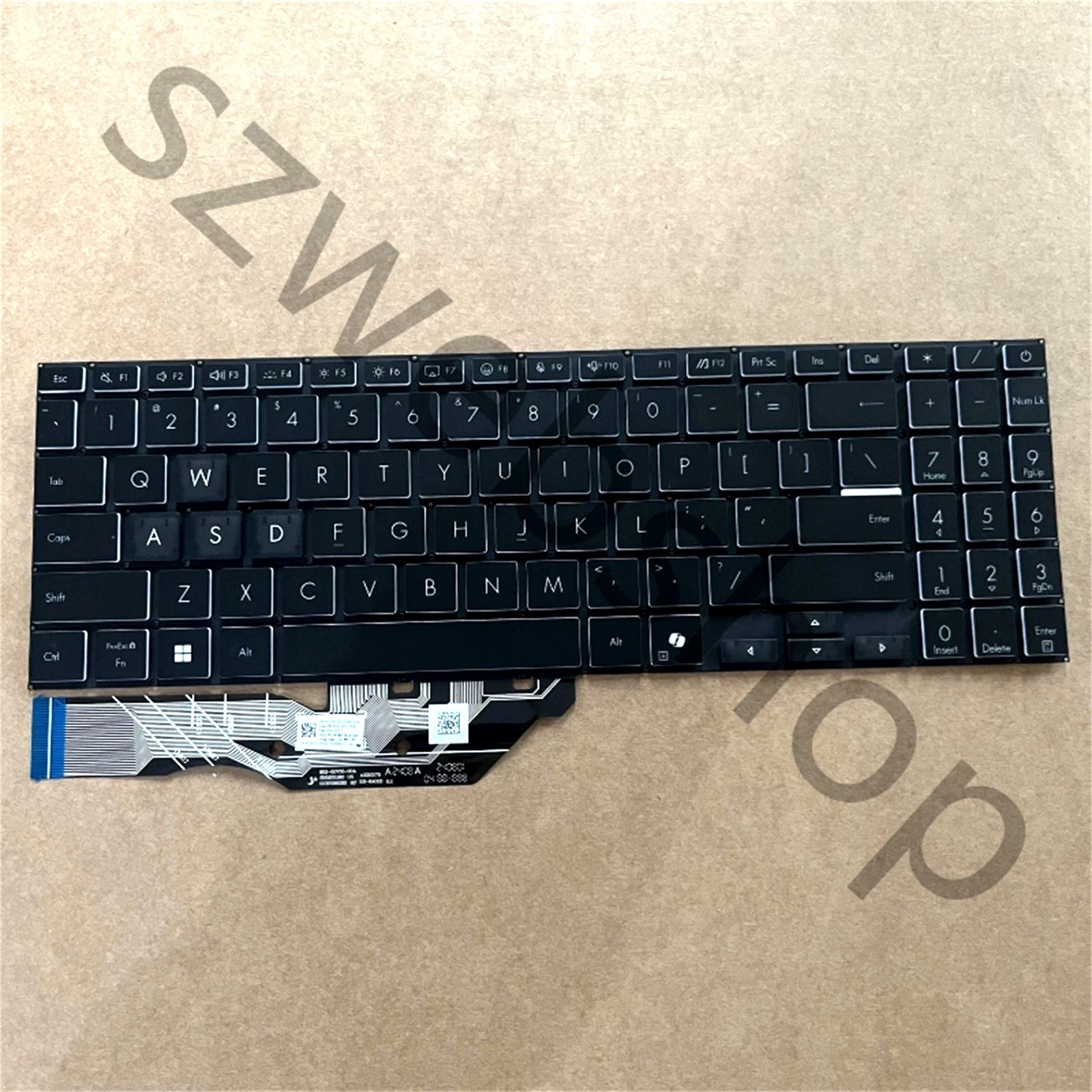 Novo Teclado Retroiluminado US - Gaming Keyboard Asus avaliação e preço