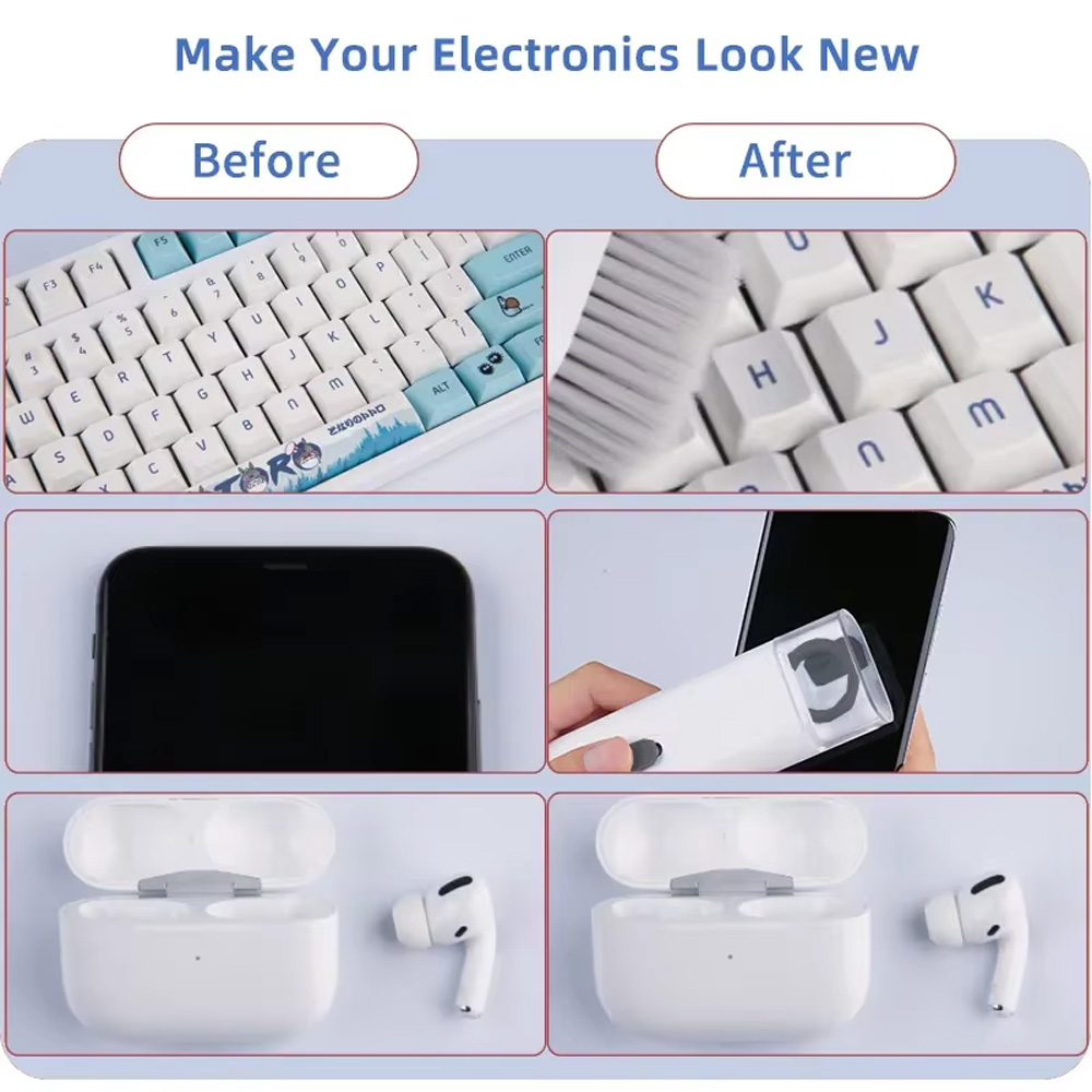 Kit de Limpeza de Teclado 7 em - Keycap Puller Ring avaliação e preço