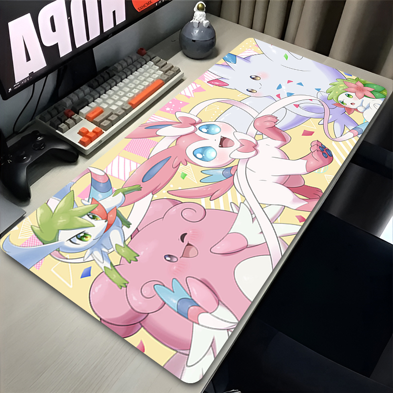 Mousepad Grande Rosa Fofo XXL  - Gaming Keyboard Higround avaliação e preço