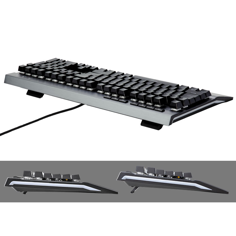 HEXGEARS GK739 Teclado de desi - Gaming Keyboard Blue Switches avaliação e preço