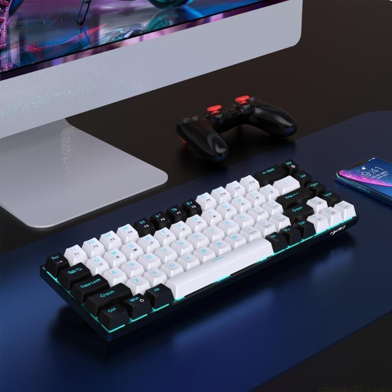Teclado mecânico swappable que - Gaming Keyboard Blue Switches avaliação e preço