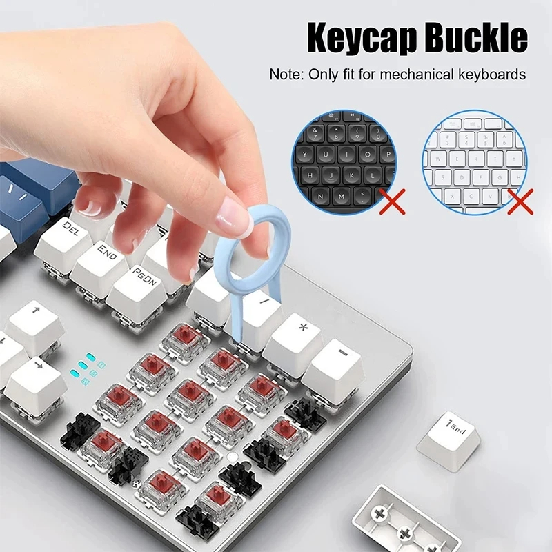 Kit de escova para limpeza de  - Keycap Puller Ring avaliação e preço